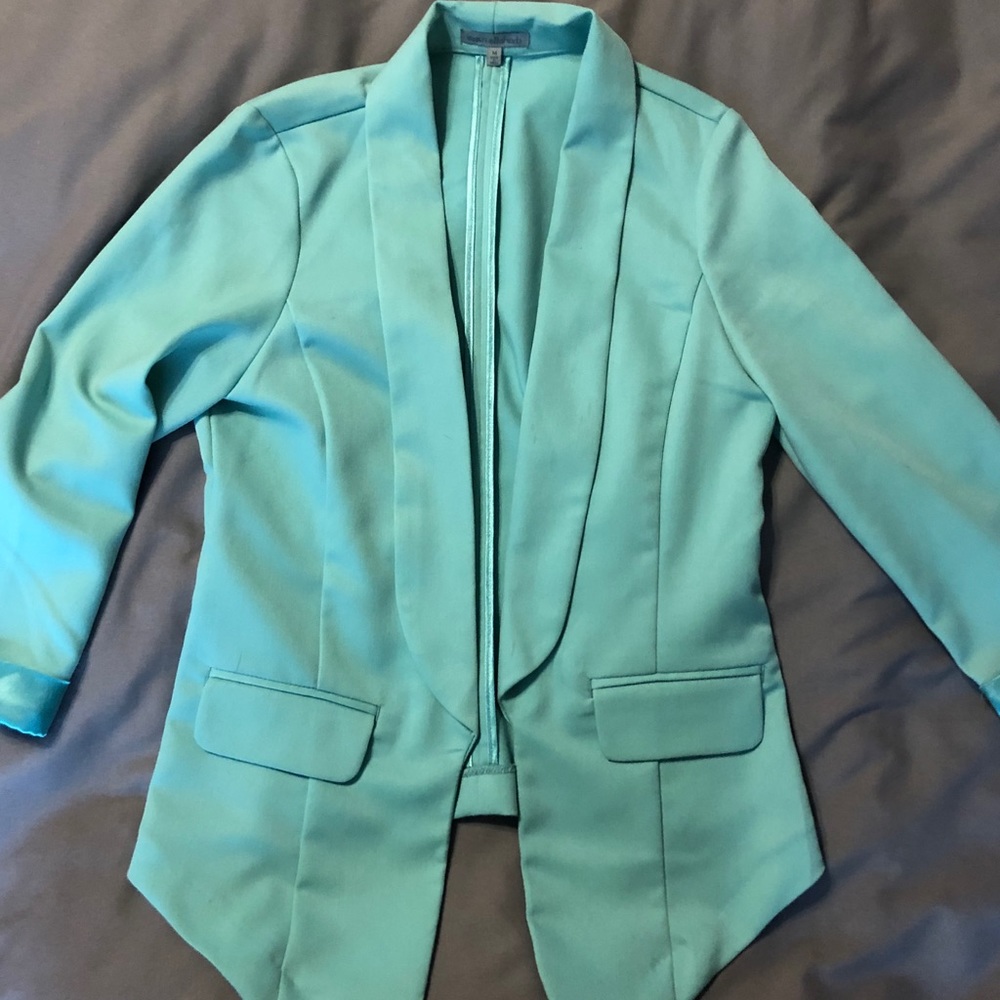 Turquoise blazer